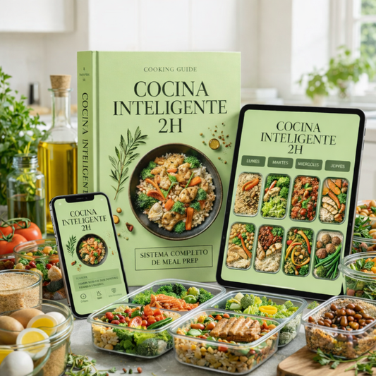 Método cocina inteligente 2H + 8 BONOS EXCLUSIVOS+ IA  Chef Inteligente 24-7 ✅